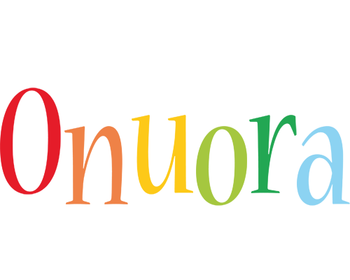 Onuora birthday logo