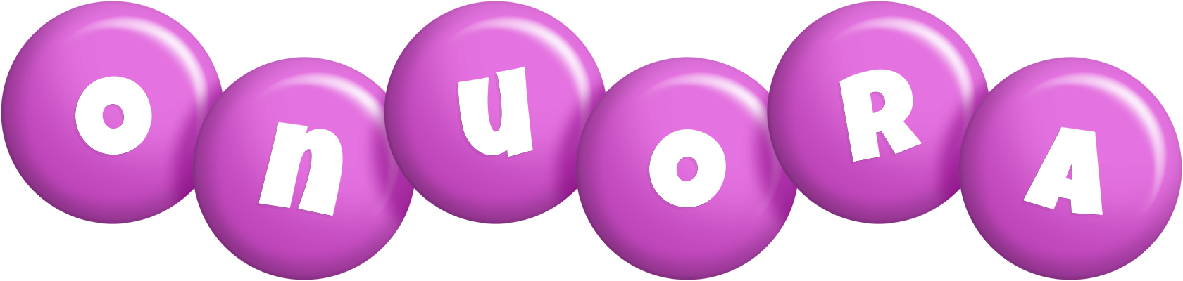 Onuora candy-purple logo