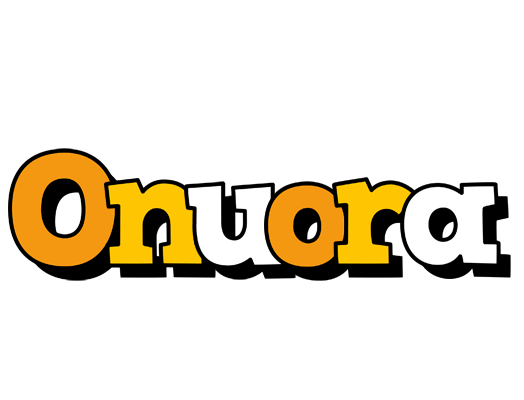 Onuora cartoon logo