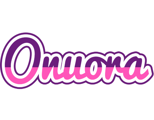 Onuora cheerful logo