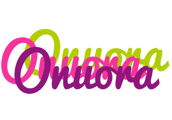 Onuora flowers logo