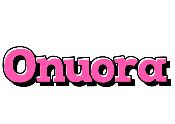 Onuora girlish logo