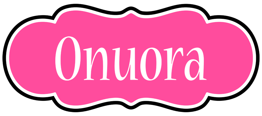 Onuora invitation logo