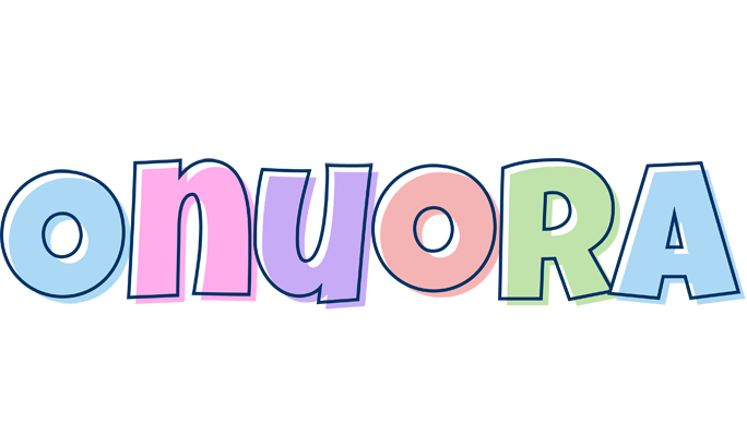 Onuora pastel logo
