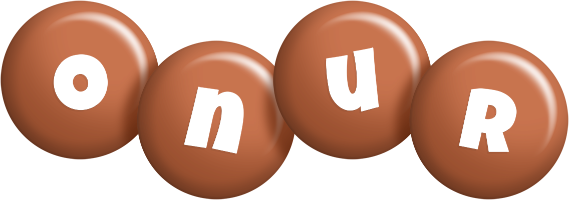 Onur candy-brown logo