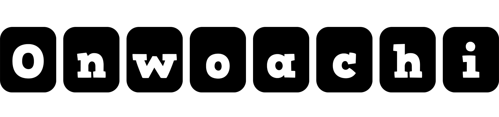 Onwoachi box logo
