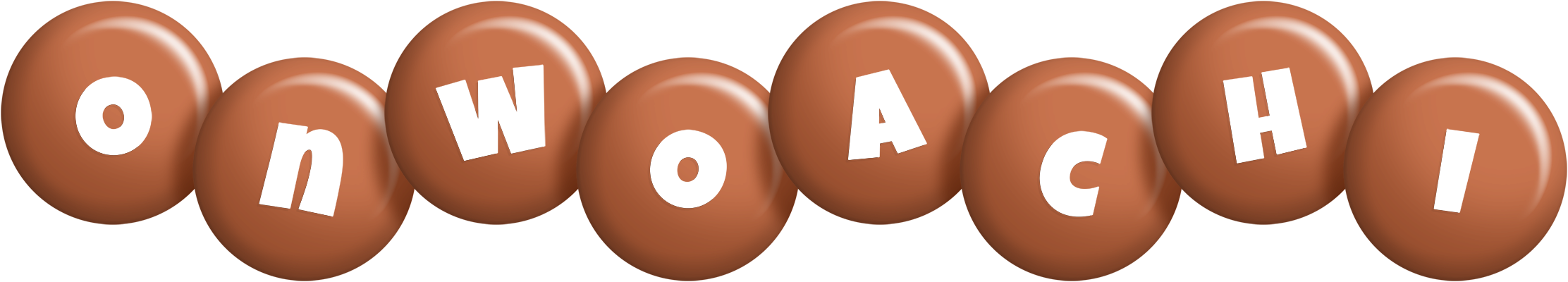 Onwoachi candy-brown logo