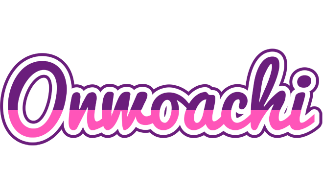 Onwoachi cheerful logo