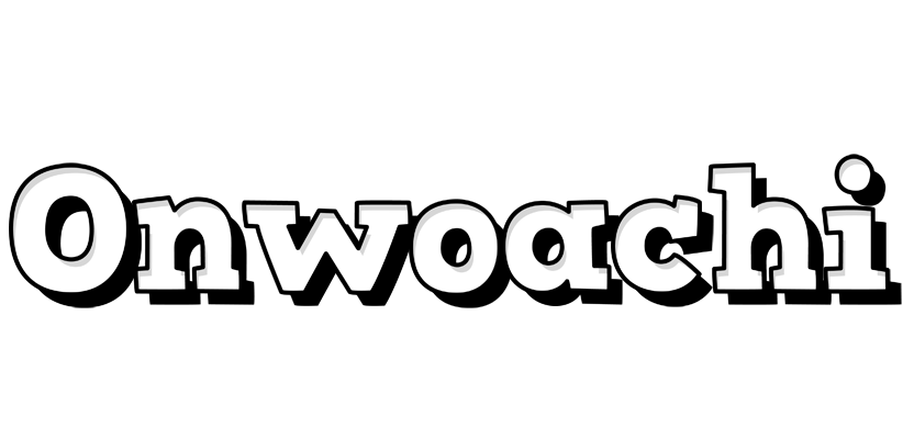 Onwoachi snowing logo