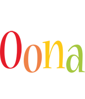 Oona birthday logo