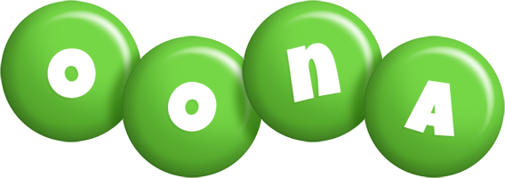 Oona candy-green logo