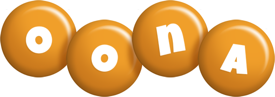 Oona candy-orange logo