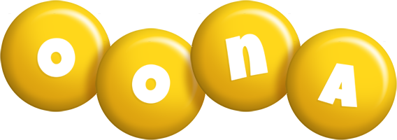 Oona candy-yellow logo