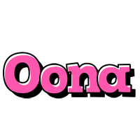 Oona girlish logo