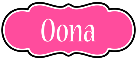 Oona invitation logo