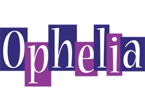 Ophelia autumn logo