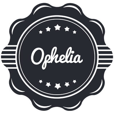Ophelia badge logo