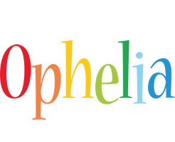 Ophelia birthday logo