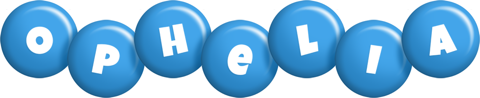 Ophelia candy-blue logo