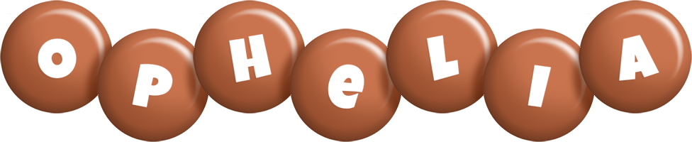 Ophelia candy-brown logo
