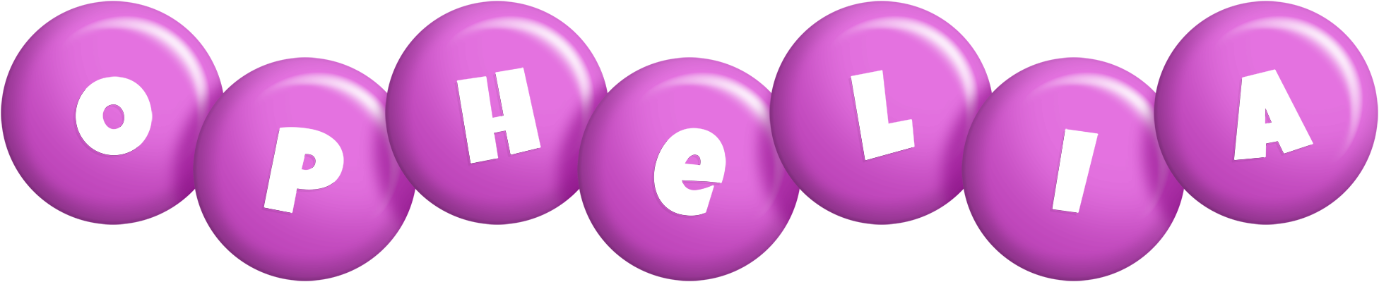 Ophelia candy-purple logo