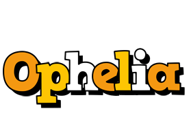 Ophelia cartoon logo