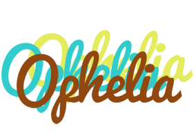Ophelia cupcake logo