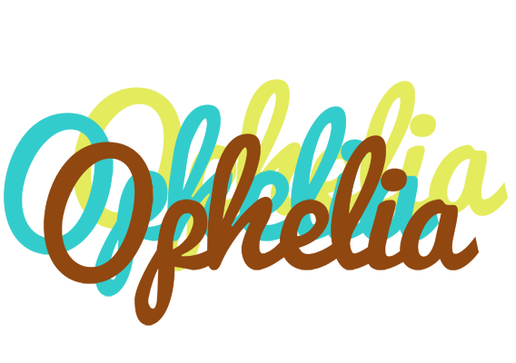 Ophelia cupcake logo