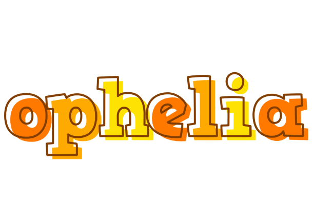 Ophelia desert logo