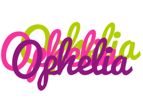 Ophelia flowers logo