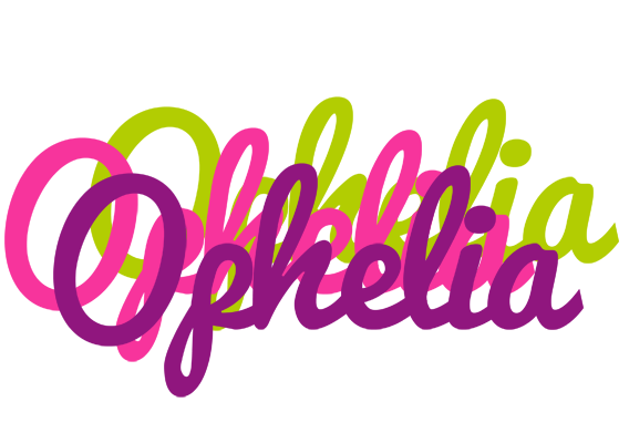 Ophelia flowers logo