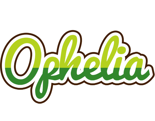 Ophelia golfing logo