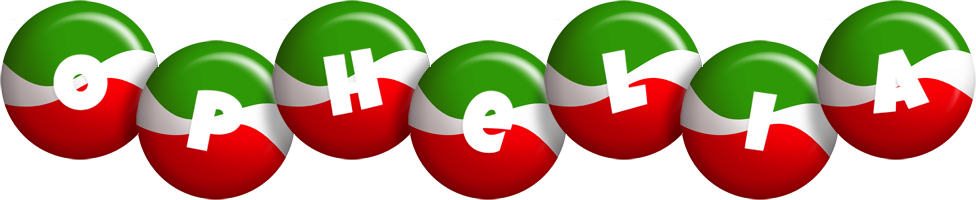 Ophelia italy logo