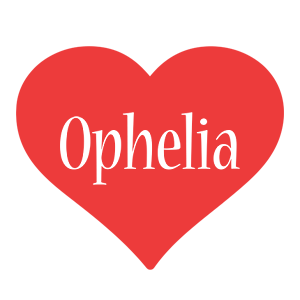 Ophelia love logo