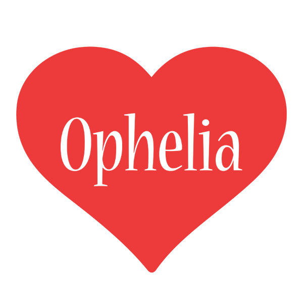 Ophelia love logo
