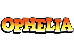 Ophelia sunset logo