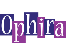 Ophira autumn logo