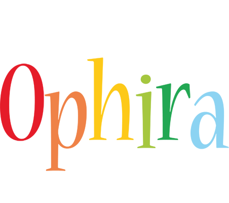 Ophira birthday logo