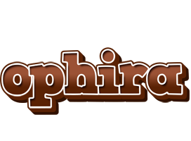 Ophira brownie logo