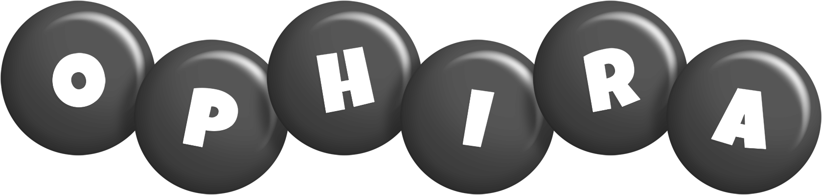 Ophira candy-black logo