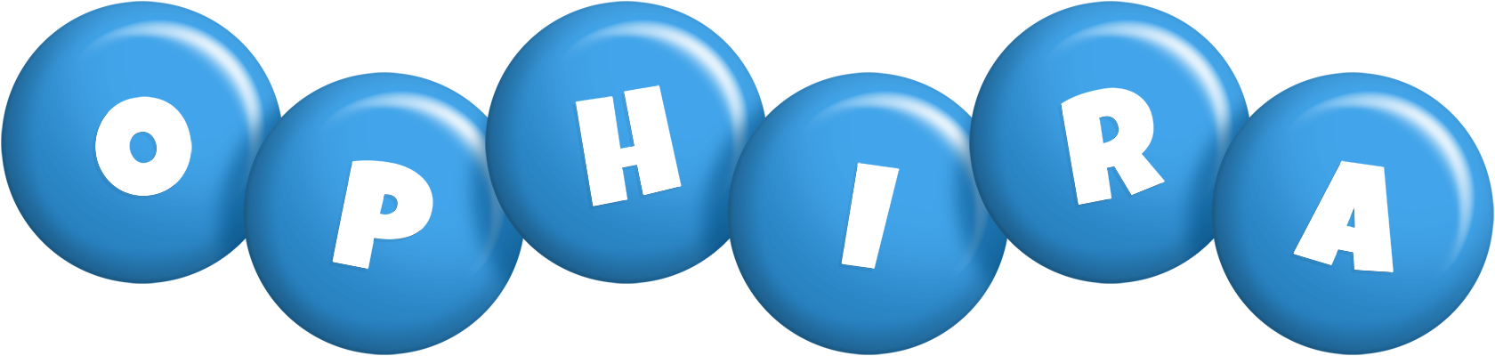 Ophira candy-blue logo