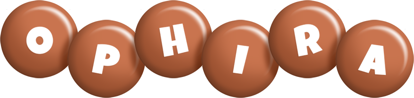 Ophira candy-brown logo