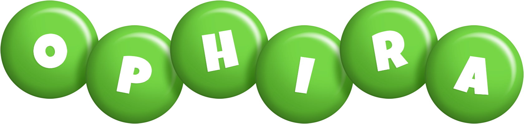 Ophira candy-green logo