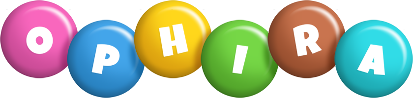 Ophira candy logo