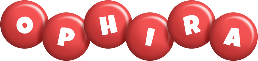 Ophira candy-red logo
