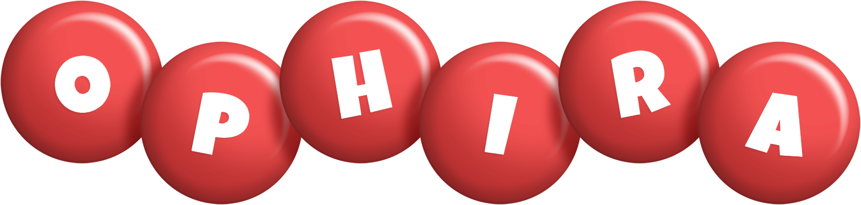 Ophira candy-red logo