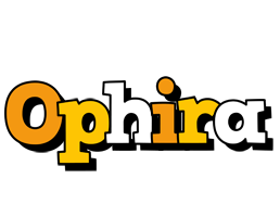 Ophira cartoon logo