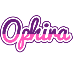 Ophira cheerful logo