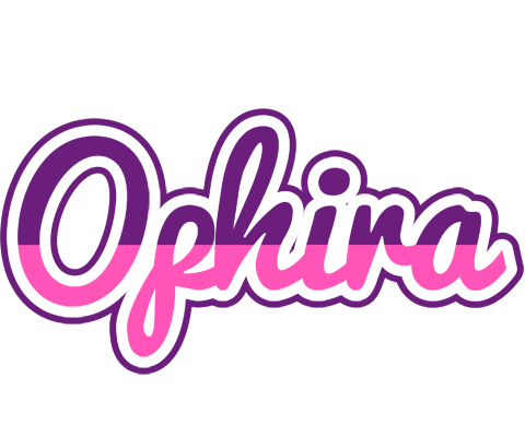 Ophira cheerful logo