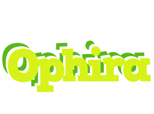 Ophira citrus logo